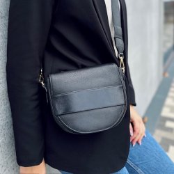 Lula crossbody med klap skind