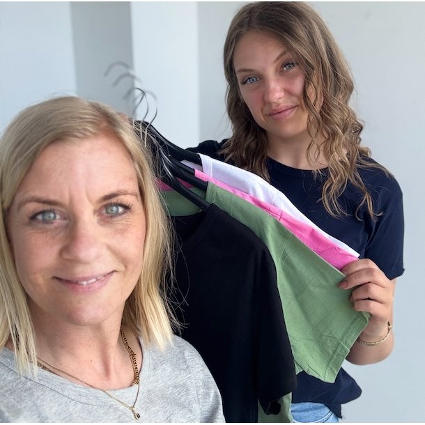 T-shirt 100% bomuld