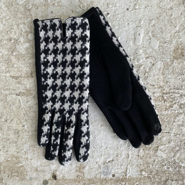 Handske sort/hvid
