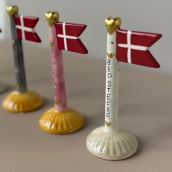 Flag lille bedsteforldre keramik