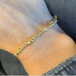 armbnd DARLING ROCK  Forgyldt Slv