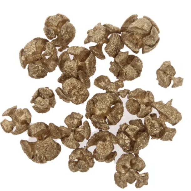 Deko kogler natur/guld