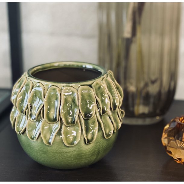 Blomster skjuler grn