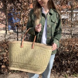Denim jakke - gr�n