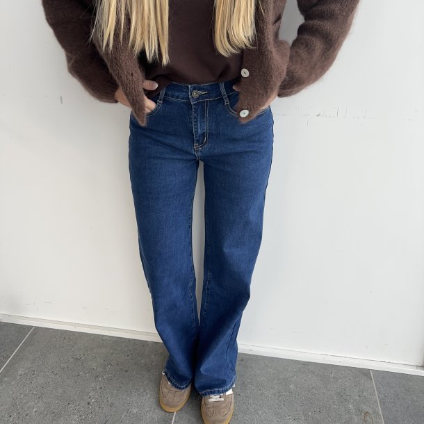 Jeans Straight leg med stretch