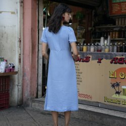 Denim kjole ROME 100% lyocell str. 34-42 