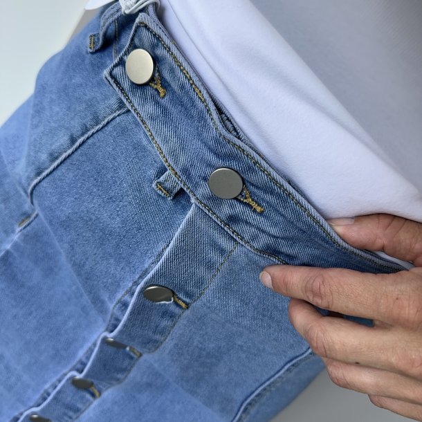 Denim nederdel JUNE str. XS-XL