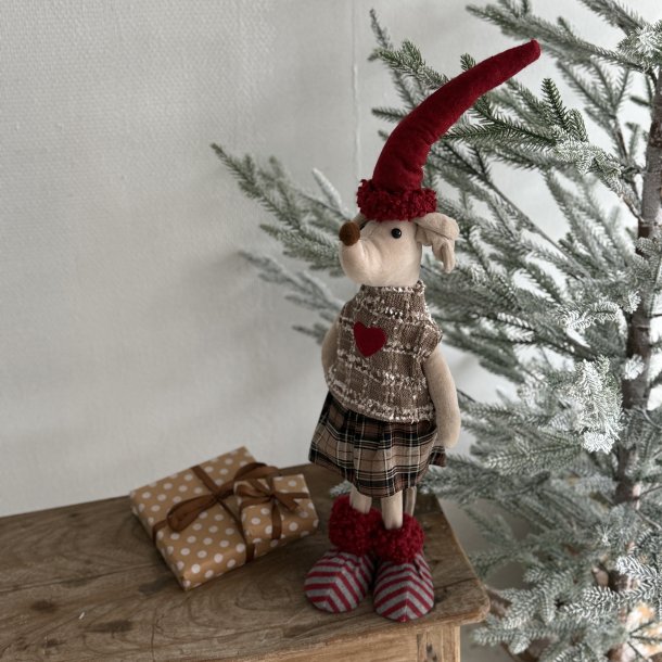 Jule mus dreng eller pige. H 59 cm