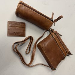 Taske gave st - den lille - raw skind