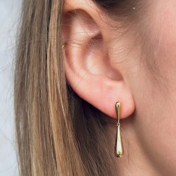 reringe SHINY DROP forgyldt slv