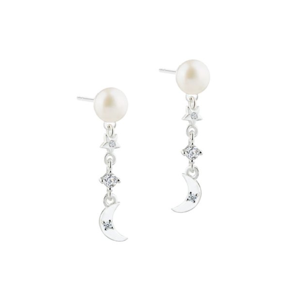�reringe DREAMLIT PEARL CHARM - S�lv