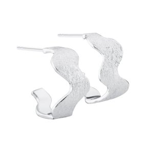 Hoop DREAMLIT WAVY HOOP 14 MM.- S�lv