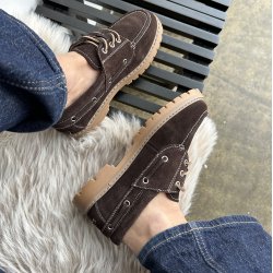 Sejlersko Liotta - brun str 37-41 ruskind