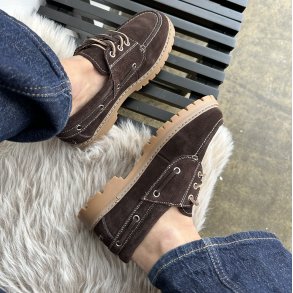 Sejlersko Liotta - brun str 37-41 ruskind