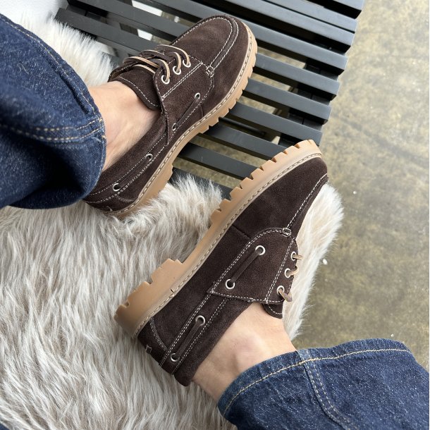 Sejlersko Liotta - brun str 37-41 ruskind