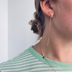 retrd m. earcuff forgyldt