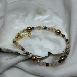 Armbnd EIRA PEARL - Forgyldt