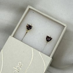 reringe EIRA SMALL HEART - Forgyldt