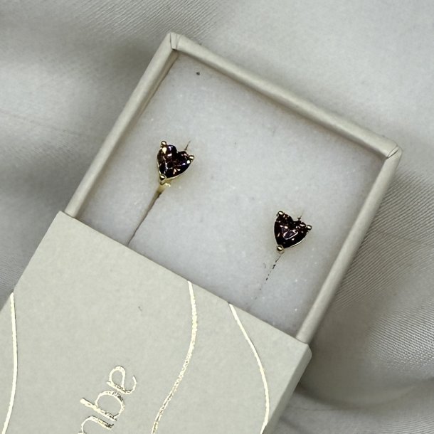 reringe EIRA SMALL HEART - Forgyldt