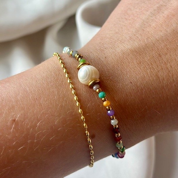 Spansk armbnd med elastik