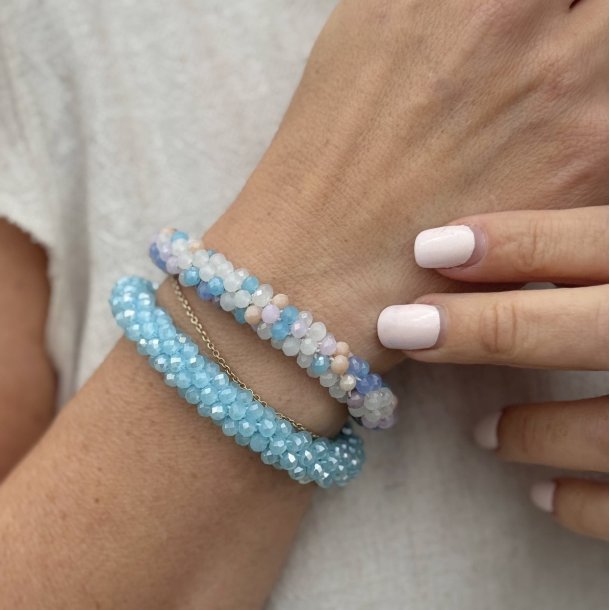 Chunky elastik armbnd miks