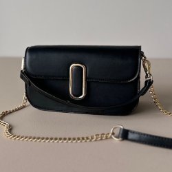 Crossbody med ovalt spnde