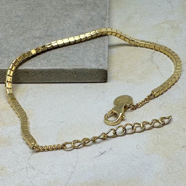 Armbnd NEW DAGNY forgyldt slv