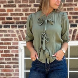 Skjortebluse BOW viskose