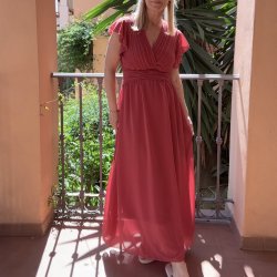 Elisa plisseret kjole 