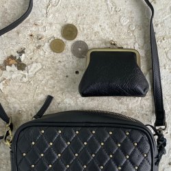 Pung m. klemme lukning