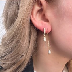 Hoops PAV Forgyldt Slv