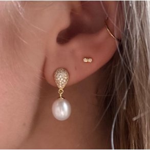 restikker PAV PEARL Forgyldt Slv