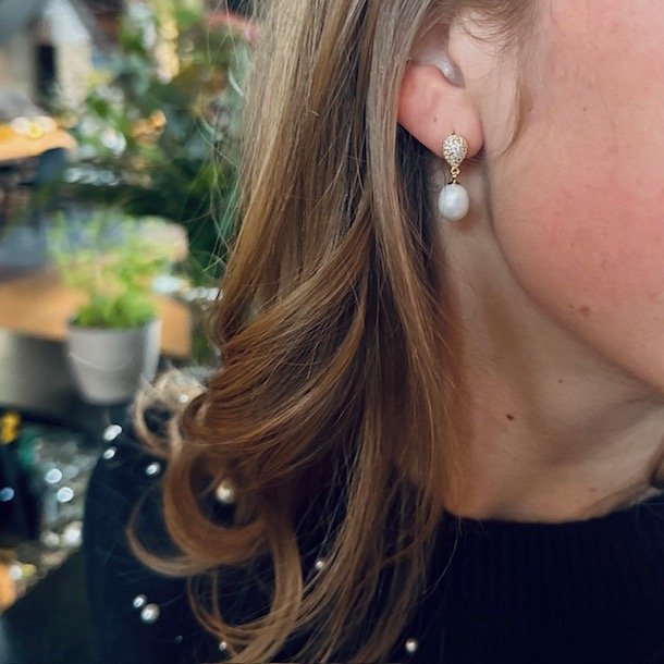 restikker PAV PEARL Forgyldt Slv