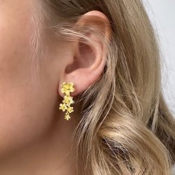 reringe JASMIN BIG Forgyldt Slv