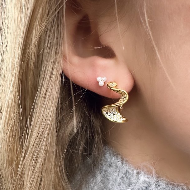 restik Creoler RHUMBA DARLING 20mm Forgyldt Slv