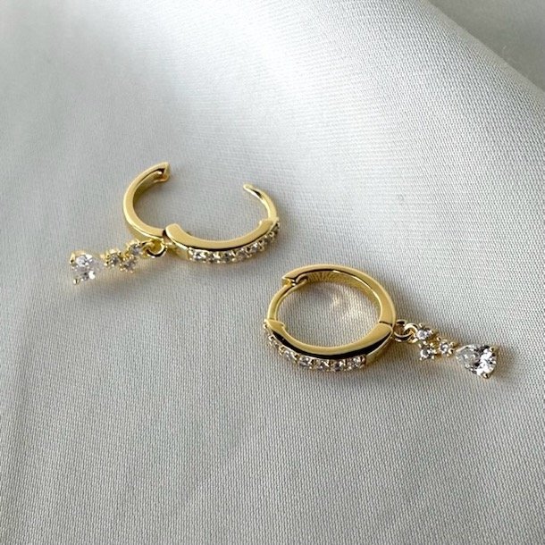 Hoops AURA Forgyldt Slv