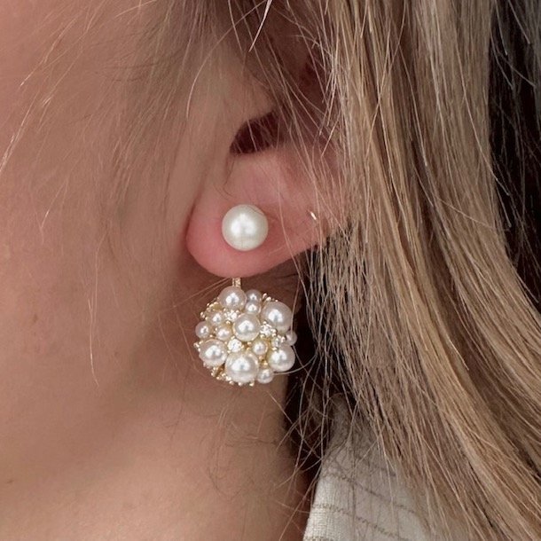 reringe FIRENZE pearl forgyldt slv