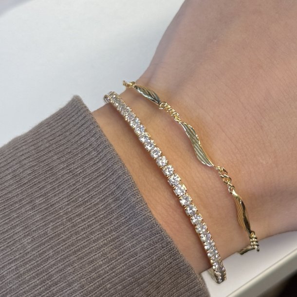 Armbnd ELARA Armbnd forgyldt slv