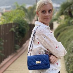 Crossbody ladylike COLOR skind