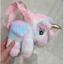 Enhjrning taske bamse