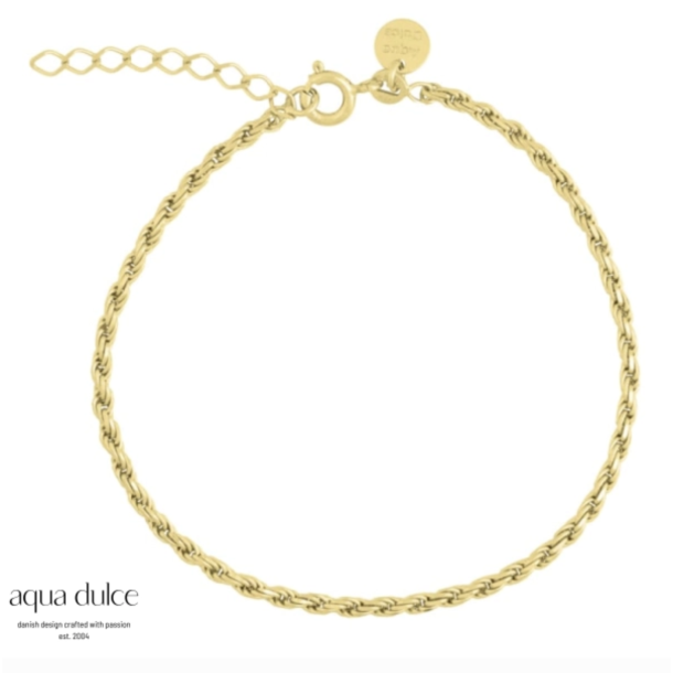 Armbnd Alexandra forgyldt