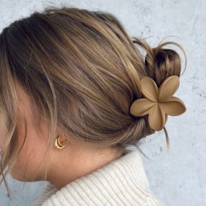 Hrklemme med blomster color