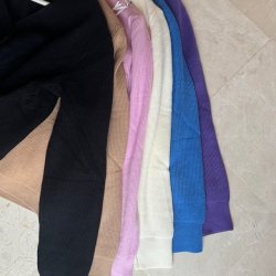 Kort cardigan med knapper 