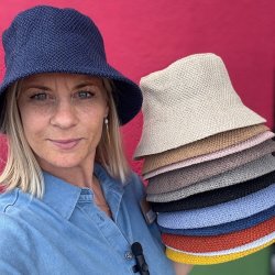 Sommer bllehat hklet natur materiale