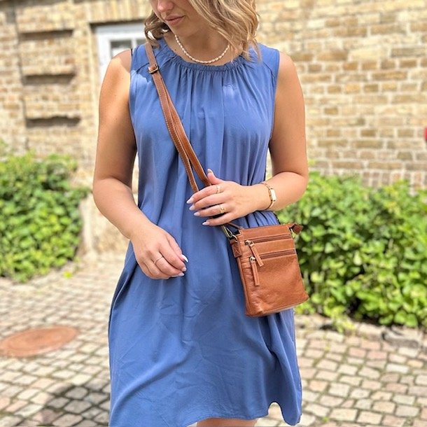 Sommer kjole viskose str. M-XXL