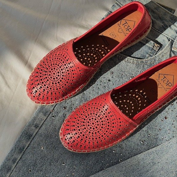 Espadrillos rd lace - skind str 36-41