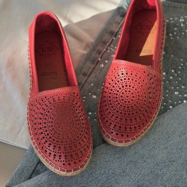 Espadrillos rd lace - skind str 36-41