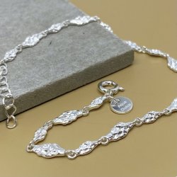 Armbnd MILA links sterling slv