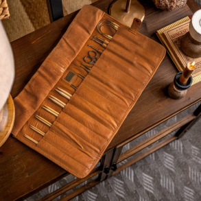 Bea strikke etui skind