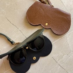 Solbrille Case skind